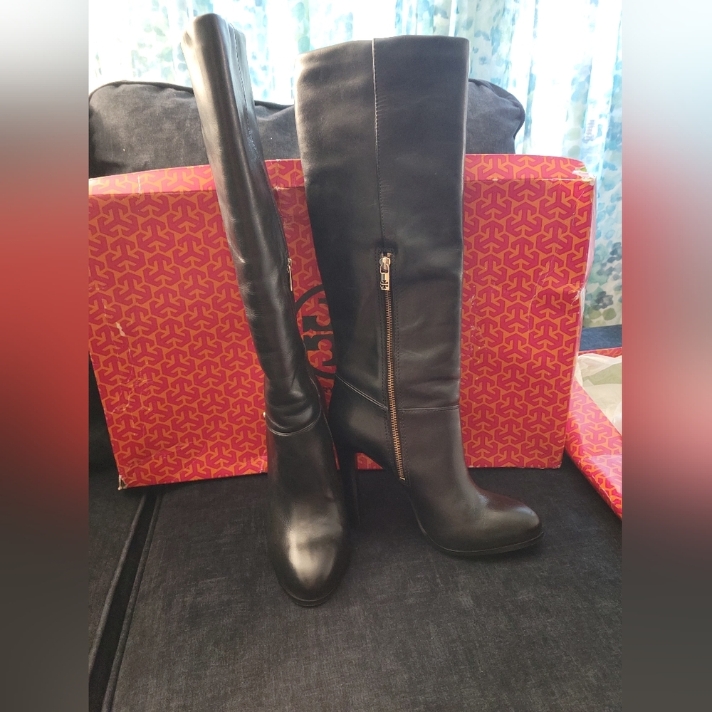 Tory Burch "Kasey" high heel boot. Size 9
